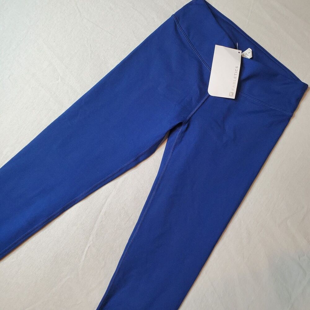 Fabletics Womens Size S NWT Salar Ankle Legging Mid Rise Blue PT1510473